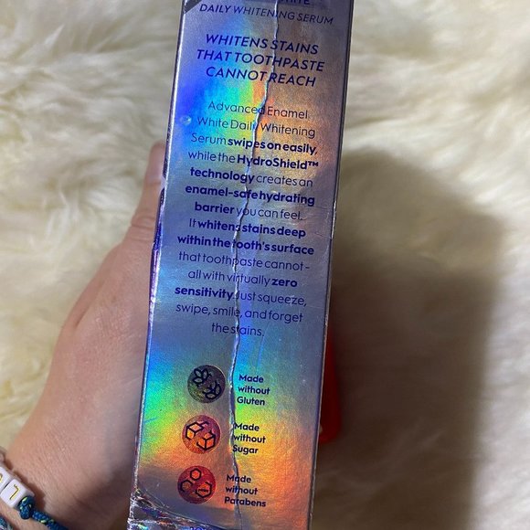 🏷️NIB Crest 3DWhite Daily Whitening Serum Overnight Freshness .63 oz. - Picture 4 of 4